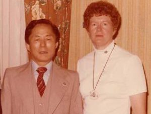 Author with General Choi, 1981 Chicago, IL. U.S.A.