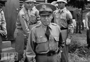 Time photo of Choi, Duk-shin 1953 Korean Armistice